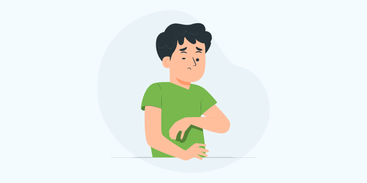 Нервный тик у ребенка