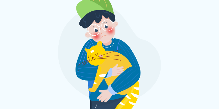 Аллергия на кошку у ребенка